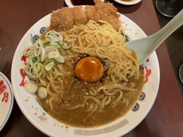 カツカレー麺