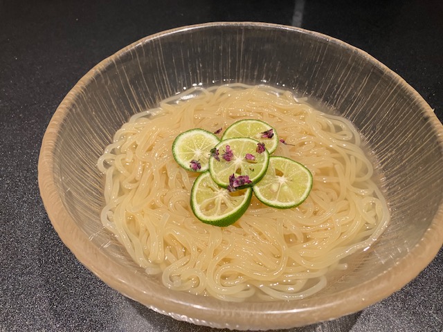 生すだち冷麺(期間限定)